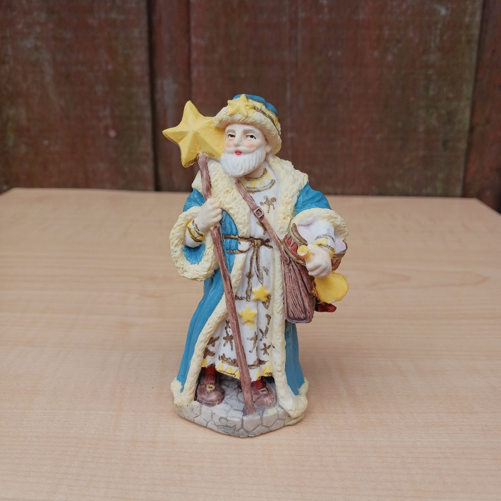 Vintage 1992 International Santa Claus‎ Collection Figurine Star Man Poland SC04